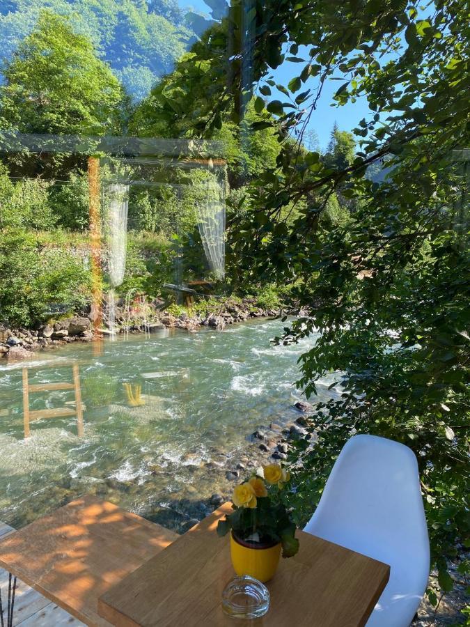 Vagona Tiny House Hotel Rize Ngoại thất bức ảnh
