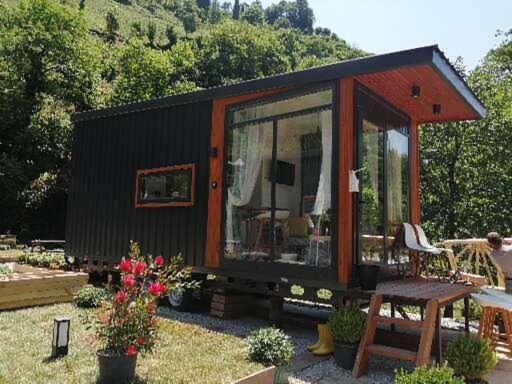 Vagona Tiny House Hotel Rize Ngoại thất bức ảnh