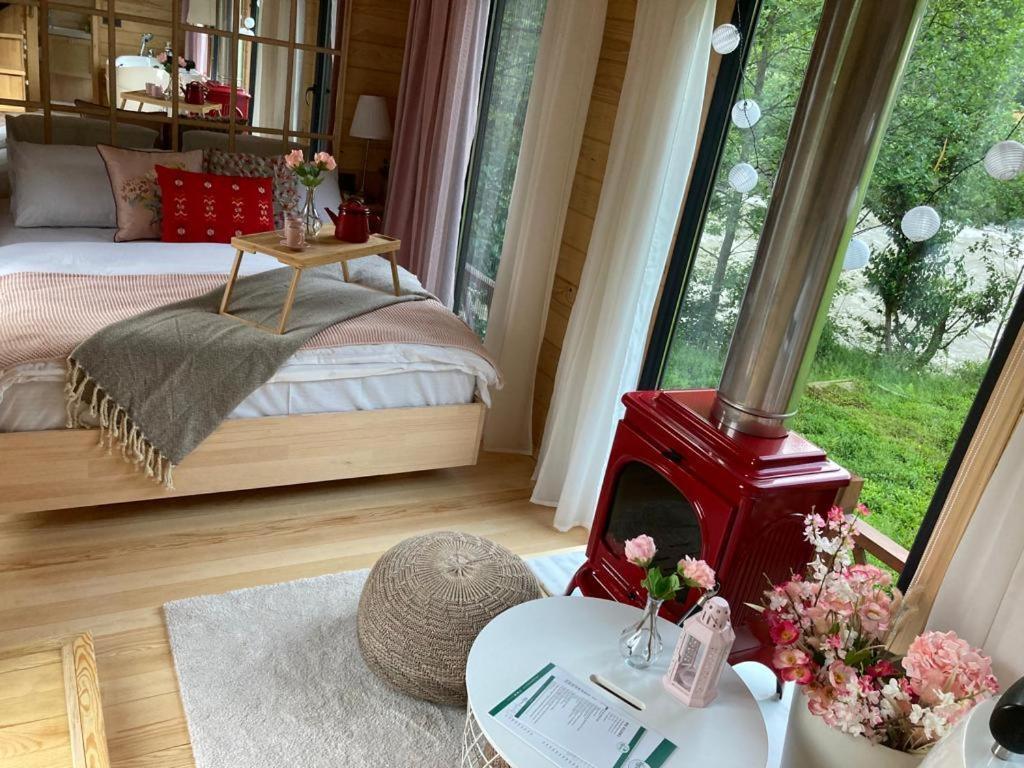 Vagona Tiny House Hotel Rize Ngoại thất bức ảnh