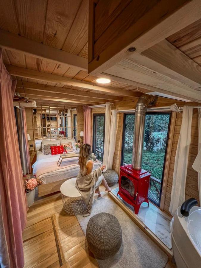 Vagona Tiny House Hotel Rize Ngoại thất bức ảnh