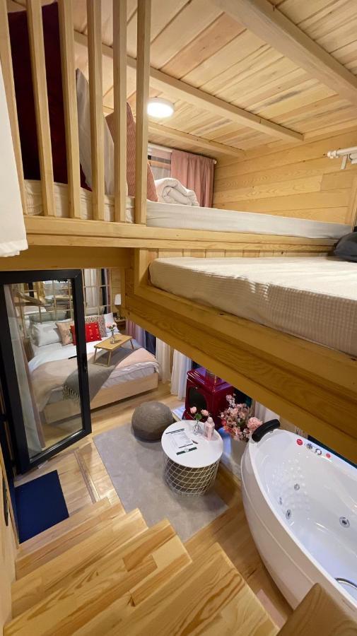 Vagona Tiny House Hotel Rize Ngoại thất bức ảnh